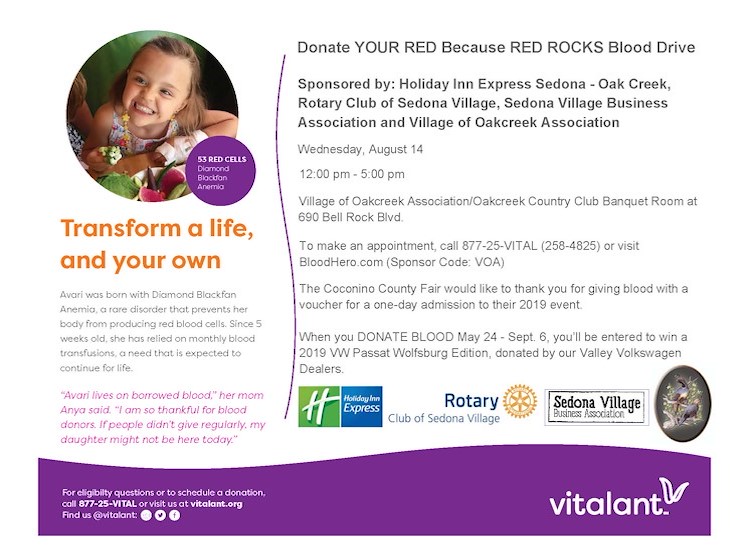 Holiday Inn Express Sedona Blood Drive