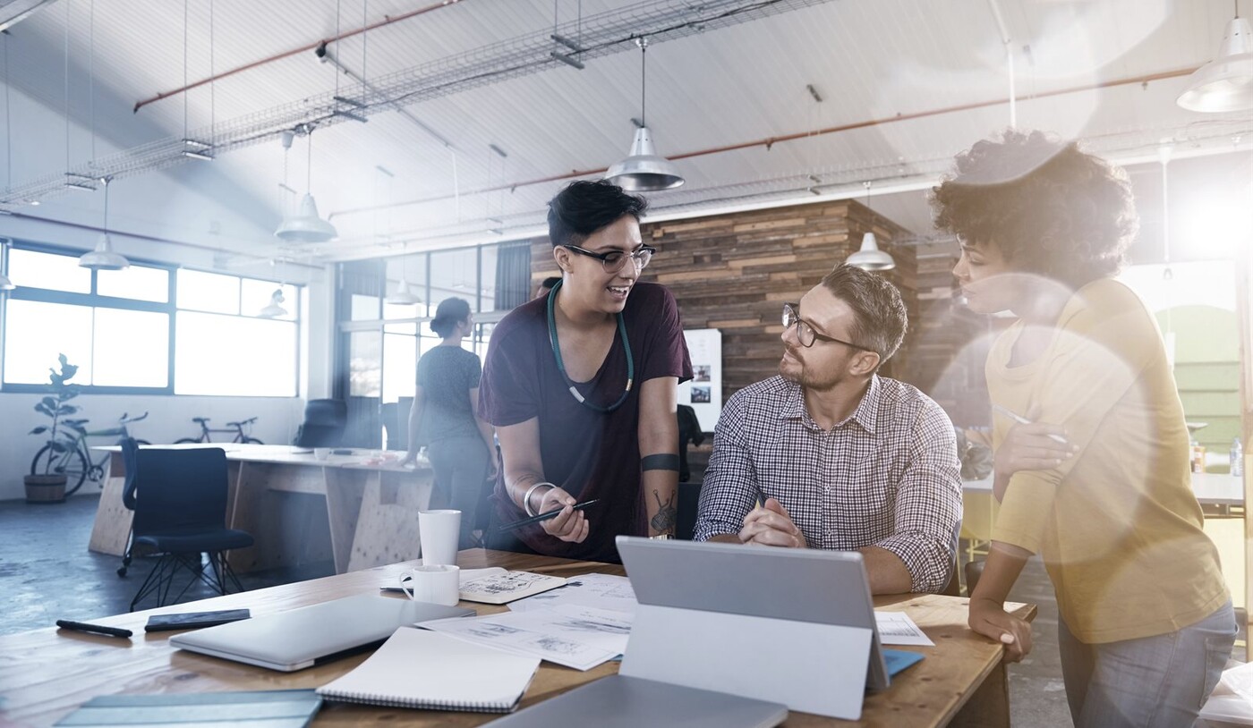 people discussing things